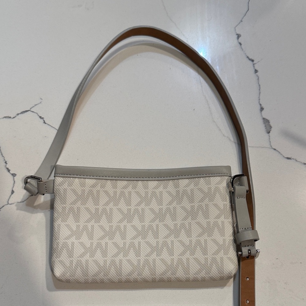 Michael Kors Cream and Tan Women's Belt Bag